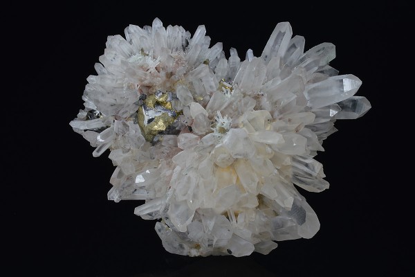 Quartz, Chalcopyrite, Sphalerite, Galena