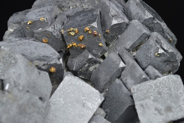 Skeletal Galena, Sphalerite, Chalcopyrite, Quartz