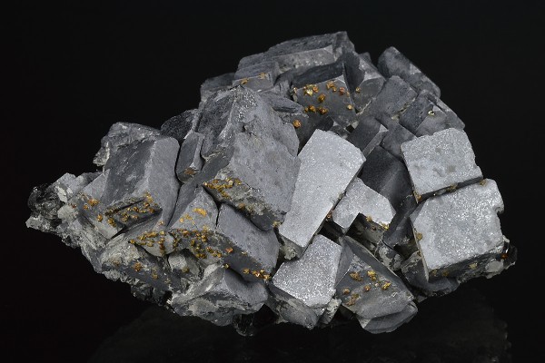 Skeletal Galena, Sphalerite, Chalcopyrite, Quartz