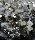 Pyrite, Quartz, Calcite, Sphalerite