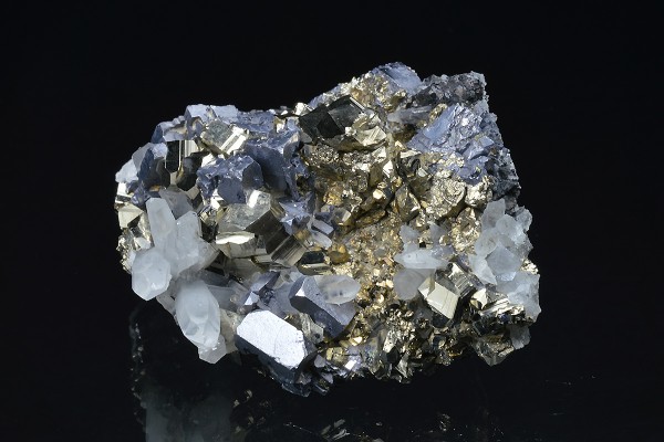 Pyrite, Galena, Quartz