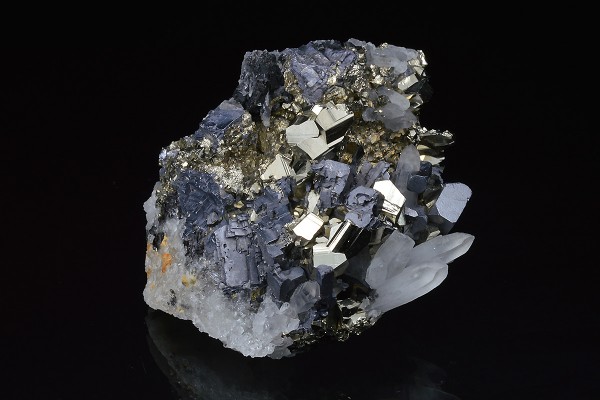 Pyrite, Galena, Quartz