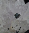 Chalcopyrite and Sphalerite on Quartz