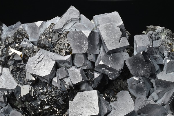 Twinned and truncated Galena, Sphalerite