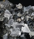 Twinned and truncated Galena, Sphalerite