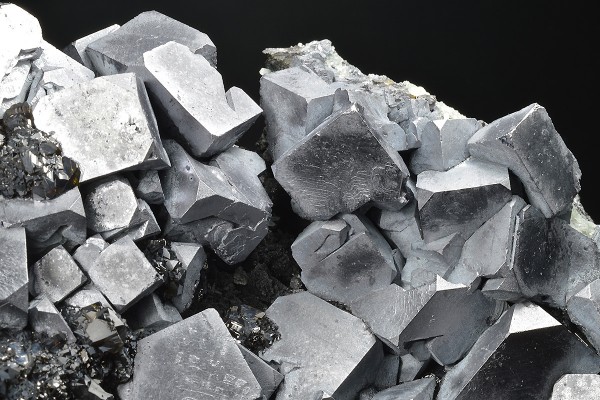 Twinned and truncated Galena, Sphalerite