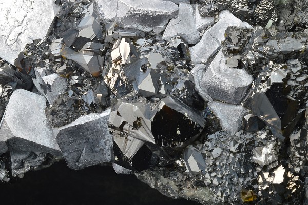 Twinned and truncated Galena, Sphalerite