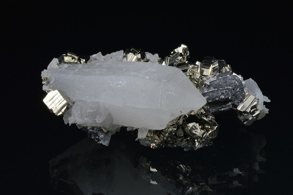 Quartz, Pyrite, Galena