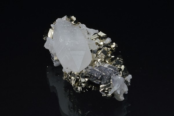 Quartz, Pyrite, Galena
