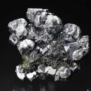 Twinned Galena, Sphalerite, Quartz