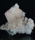 Calcite on Quartz