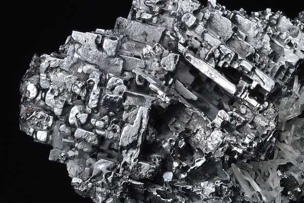 Skeletal Galena, Quartz