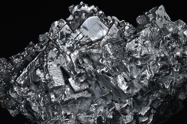 Skeletal Galena, Quartz