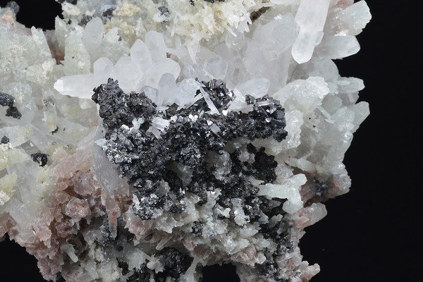 Quartz, Sphalerite, Galena