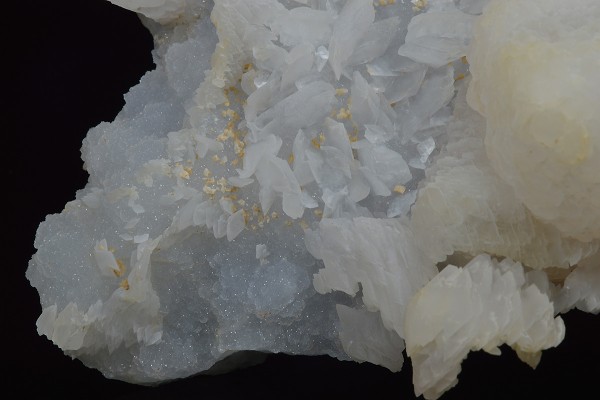 Two generations Calcite