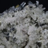 Chalcopyrite on Quartz, Sphalerite