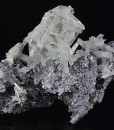 Thin Galena plates on Sphalerite, Quartz