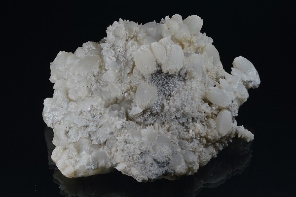 Scalenohedral Calcite, Chalcopyrite