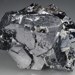 Twinned and truncated Galena, Quartz, Sphalerite