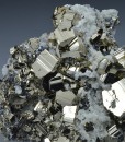 Pyrite, Quartz