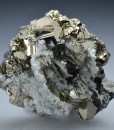 Pyrite, Quartz