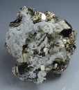 Pyrite, Quartz