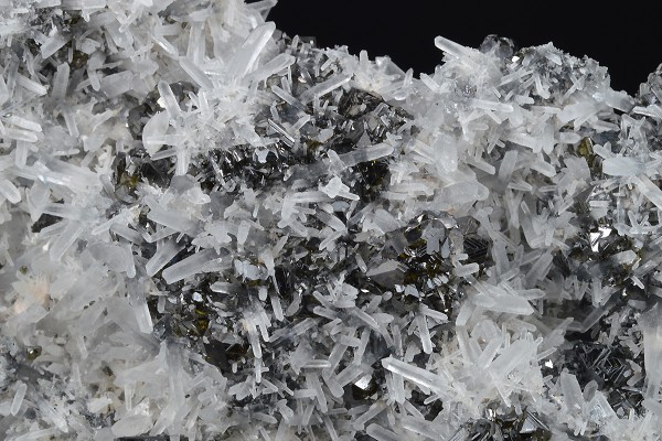 gem Sphalerite var.Cleiophane, Quartz, Galena