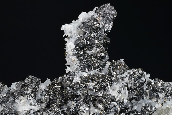 gem Sphalerite var.Cleiophane, Quartz, Galena