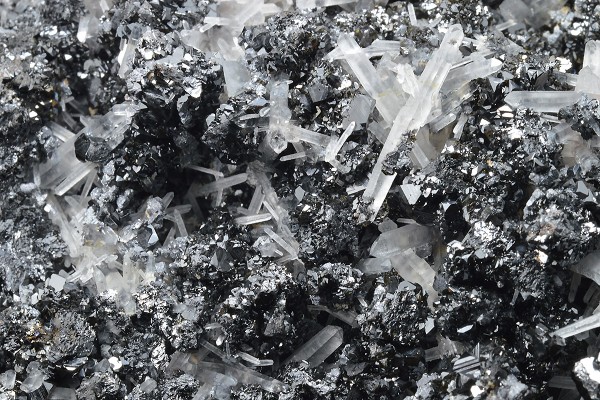 gem Sphalerite var.Cleiophane, Quartz, Galena