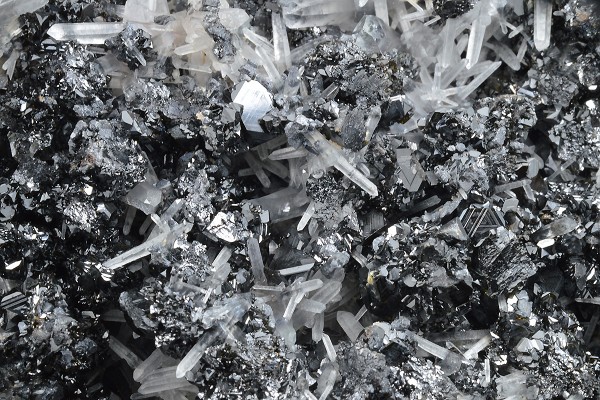 gem Sphalerite var.Cleiophane, Quartz, Galena