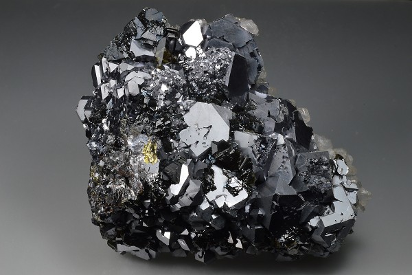 Truncated Galena, Cleiophane, Calcite