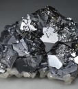 Truncated Galena, Cleiophane, Calcite