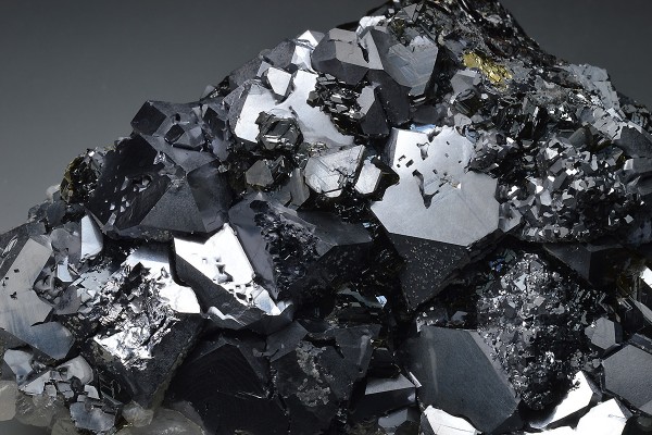Truncated Galena, Cleiophane, Calcite