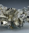 Pyrite, Quartz, Calcite, Chalcopyrite