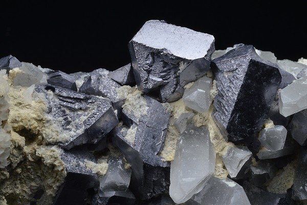 Galena, Quartz, Calcite