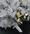Quartz, Sphalerite, Chalcopyrite