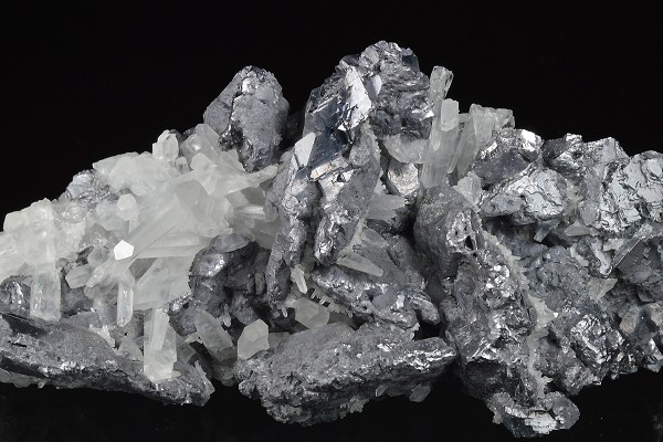 Spinel law twin Galena, Quartz