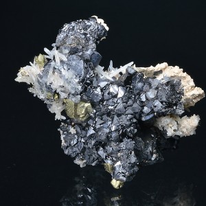 Sphalerite, Chalcopyrite, Quartz, Calcite