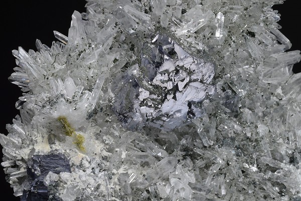 Galena on Quartz