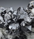 Sphalerite on Quartz, Galena