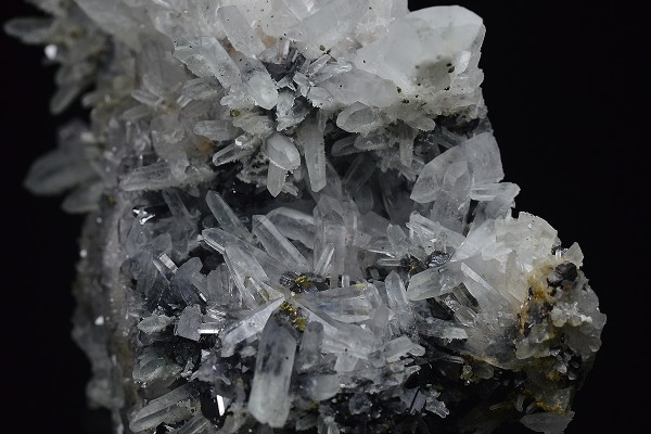 Quartz, Sphalerite, Chalcopyrite
