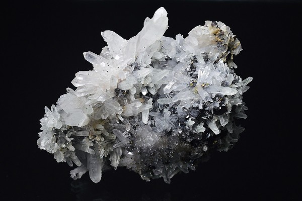 Quartz, Sphalerite, Chalcopyrite