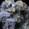 Galena, iridescent Chalcopyrite, Pyrite, Sphalerite, Quartz