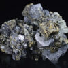 Galena, iridescent Chalcopyrite, Pyrite, Sphalerite, Quartz