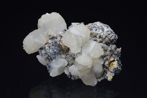 Calcite, Pyrite, Sphalerite