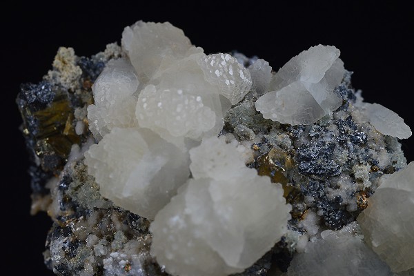 Calcite, Pyrite, Sphalerite