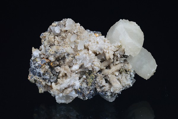 Calcite, Pyrite, Sphalerite