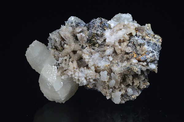 Calcite, Pyrite, Sphalerite
