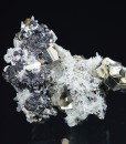 Pyrite, Quartz, Sphalerite, Chalcopyrite