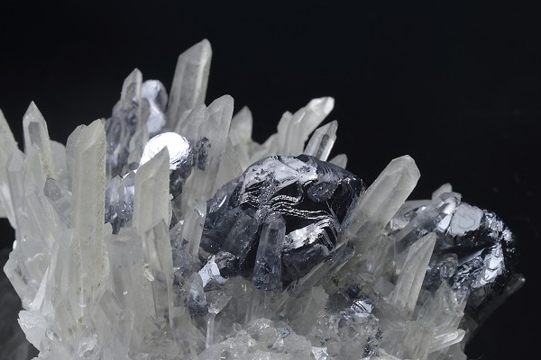 Galena on Quartz